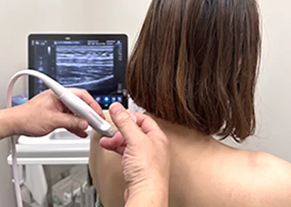 筋膜リリース注射画像